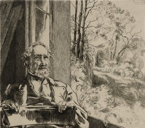 Portrét Jacoba Meyer-Heineho od Felix Bracquemond