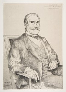 Portrét Louise Roberta, 1873. od Felix Bracquemond