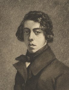 Portrét Théodora Chassériau, 1893. od Felix Bracquemond