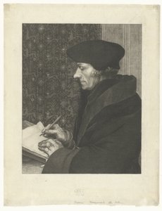 Portrét Aberfortha Erasma od Felix Bracquemond