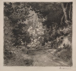 Cesta do Sèvres od Felix Bracquemond
