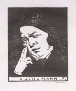 Schumann od Felix Edouard Vallotton