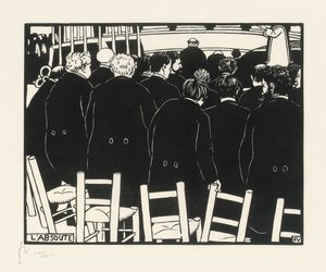 Rozhřešení od Felix Edouard Vallotton