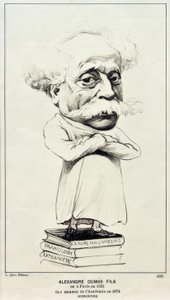 Alexandre Dumas Fils od Felix Edouard Vallotton
