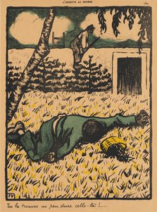 Zločiny a tresty VII, 764: Zjistíte, že je to dost těžké!, 1901. od Felix Edouard Vallotton