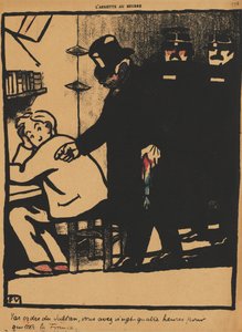 Zločiny a tresty XXI, 778: Na příkaz sultána, 1869. od Felix Edouard Vallotton