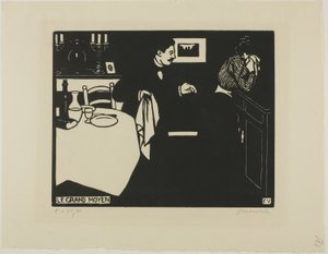 Extreme Measure, deska šest od Intimacies od Felix Edouard Vallotton