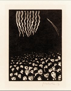 Ohňostroj od Felix Edouard Vallotton