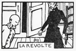 Vzpoura od Felix Edouard Vallotton
