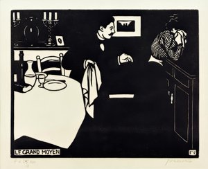 Velká cesta od Felix Edouard Vallotton