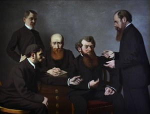 Pět malířů Pět malířů: Félix Vallotton, Pierre Bonnard, Édouard Vuillard... 1902-1903. od Felix Edouard Vallotton