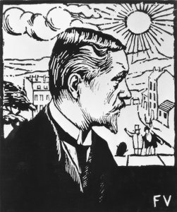 Autoportrét od Felix Edouard Vallotton