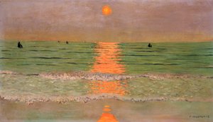 Západ slunce, 1913 od Felix Edouard Vallotton