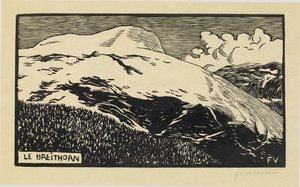 Breithorn, 1892 od Felix Edouard Vallotton