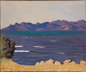 Esterel a záliv Cannes, 1925. od Felix Edouard Vallotton
