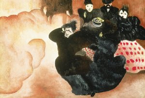 The Gale, kolem roku 1894 od Felix Edouard Vallotton
