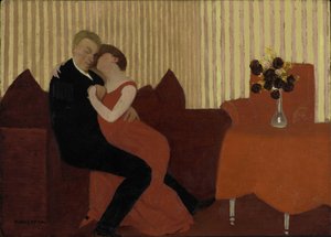 Lež Lež, 1897. od Felix Edouard Vallotton