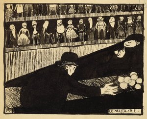 Masakr od Felix Edouard Vallotton