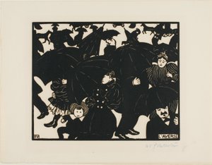 Sprcha od Felix Edouard Vallotton
