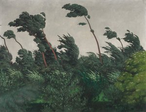 Vítr od Felix Edouard Vallotton