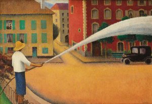 Sprinkler, kolem roku 1925 (olej na plátně)