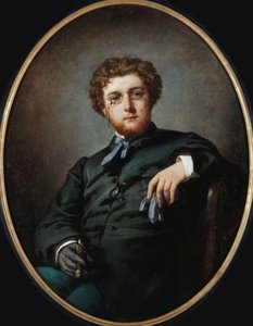 Portrét skladatele Georgese Bizeta 1838-1875, cca 1865. od Felix Henri Giacomotti