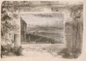 Rybářská chata, 1892. od Felix Hilaire Buhot