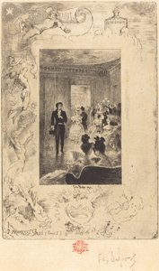 I Promessi Sposi The Betrothed, 18791880. od Felix Hilaire Buhot