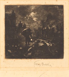 Noční hlídka Noční hlídka, 1878. od Felix Hilaire Buhot