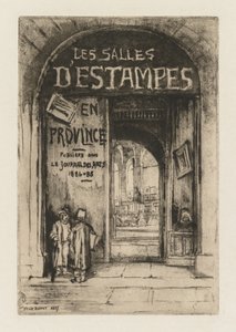 Tiskárny v provinciích od Felix Hilaire Buhot