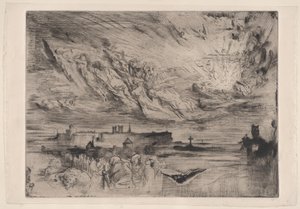 Duchové mrtvých měst Duchové mrtvých měst, 1860-98. od Felix Hilaire Buhot