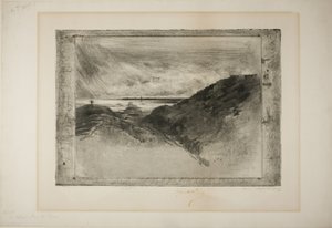 The Cliff, Bay of St. Malmo od Felix Hilaire Buhot