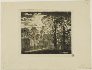Klášter, Avenue of the Observatory od Felix Hilaire Buhot
