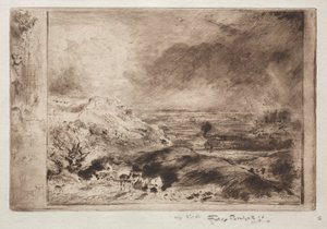 Storm, po Constable, c. 1875.