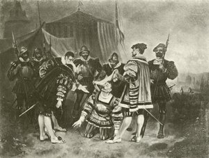 Všechno dobře dopadne. IV. dějství - scéna III (hlubotisk) od Felix Octavius Carr Darley
