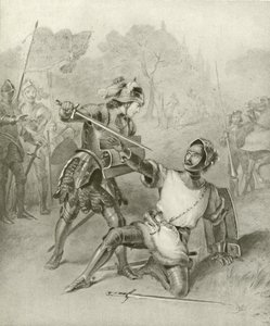 První část Krále Jindřicha VI. I. dějství, II. scéna (hlubotisk) od Felix Octavius Carr Darley