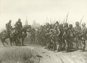 První díl krále Jindřicha IV. Akt IV, Scéna II (hlubotisk) od Felix Octavius Carr Darley
