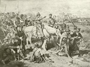 Druhá část Jindřich VI. Akt IV, Scéna VII (hlubotisk) od Felix Octavius Carr Darley