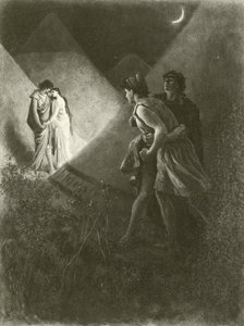 Troilus a Cressida. Akt V-Scene II (hlubotisk) od Felix Octavius Carr Darley