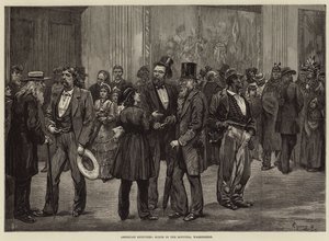 Americké skici, Scéna v Rotundě, Washington