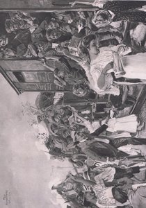 Dopředu ilustrace z Hindenburgu vydané nakladatelstvím Daterlandischer Derlag C U Weller Berlin