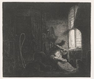 (Svatá) rodina v místnosti od Ferdinand Bol