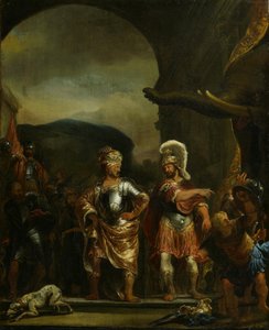 Fabriciova neohroženost v Pyrrhově táboře od Ferdinand Bol