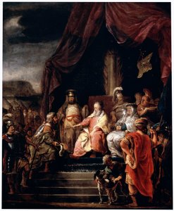 Mojžíš a Jethro, c1655-c1656 od Ferdinand Bol