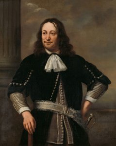 Portrét námořního důstojníka, pravděpodobně viceadmirál Aert van Nes (1626-1693) od Ferdinand Bol
