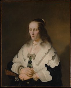 Portrét ženy od Ferdinand Bol