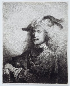 Portrét důstojníka od Ferdinand Bol