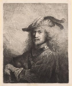 Portrét důstojníka od Ferdinand Bol