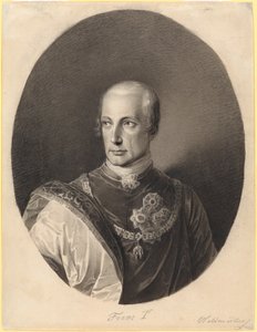 František I. (1768-1835, v letech 1792-1806 římsko-německý císař František II., od roku 1804 rakouský císař František I.) od Ferdinand Georg Waldmüller