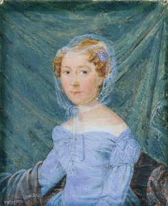 Paní Theresia Rupprecht od Ferdinand Georg Waldmuller